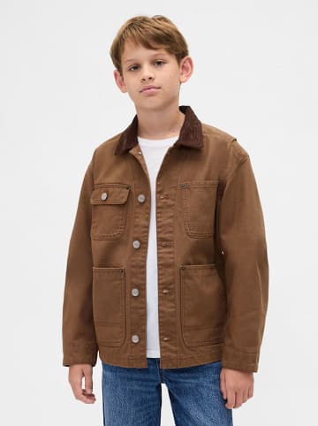 GAP Hemdjacke in Hellbraun
