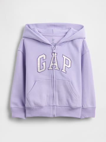 GAP Sweatjacke in Lila