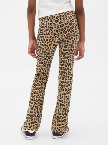 GAP Legginsy w kolorze jasnobrązowym