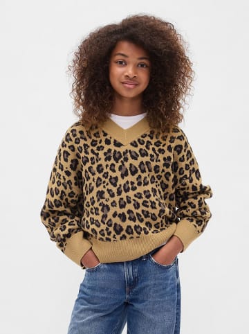 GAP Sweter w kolorze jasnobrązowym