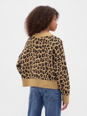 GAP Sweter w kolorze jasnobrązowym