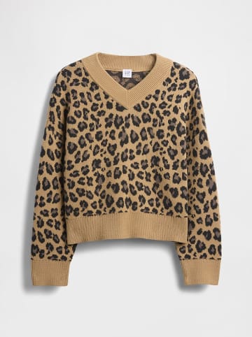 GAP Sweter w kolorze jasnobrązowym