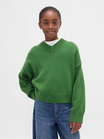 GAP Sweter w kolorze zielonym