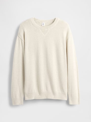 GAP Sweter w kolorze kremowym