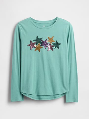 GAP Longsleeve in Türkis
