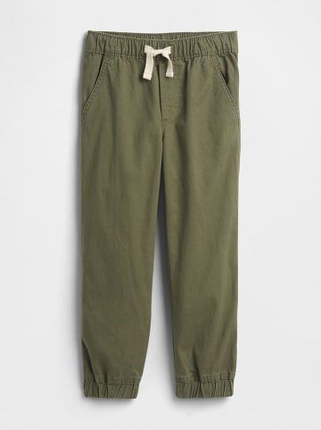 GAP Spodnie dresowe w kolorze khaki