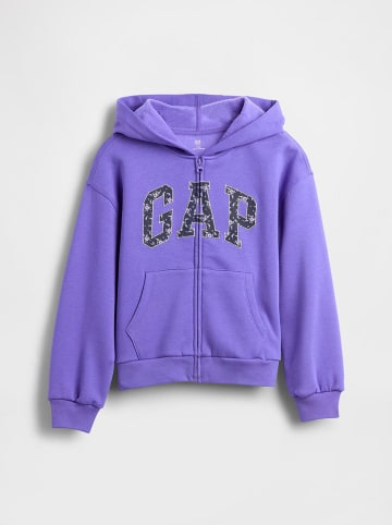GAP Sweatjacke in Lila