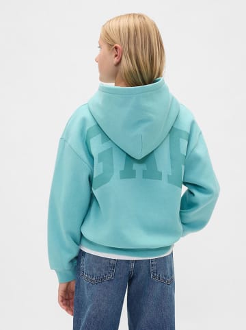 GAP Hoodie in Türkis