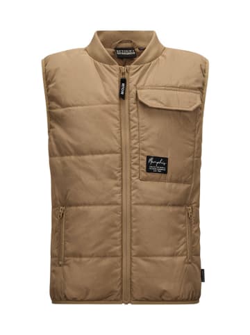 Retour Bodywarmer lichtbruin