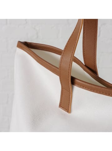 Boltze Schoudertas "Travel" wit - (B)50 x (H)27 x (D)23 cm