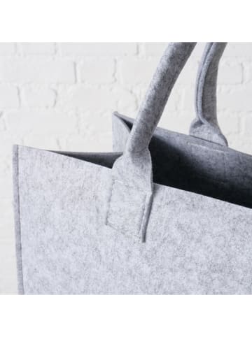 Boltze Torba "Laundrie" w kolorze jasnoszarym na pranie - 40 x 50 x 20 cm