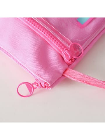 Boltze Kosmetiktasche "Loampy" in Rosa - (B)27 x (H)21 x (T)1,5 cm