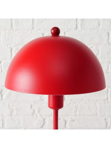 Boltze Lampa stołowa "Petunia" w kolorze czerwonym - wys. 41 cm
