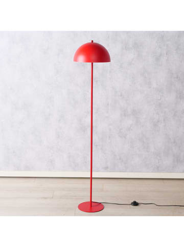 Boltze Standleuchte "Petunia" in Rot - (H)140 x Ø 30 cm