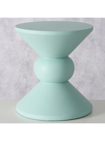 Boltze Stolik "Rosalio" w kolorze miętowym - wys. 40 x Ø 35 cm