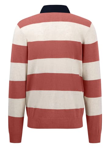 FYNCH-HATTON Poloshirt in Beere/ Creme