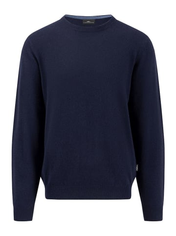 FYNCH-HATTON Kaschmir-Pullover in Dunkelblau