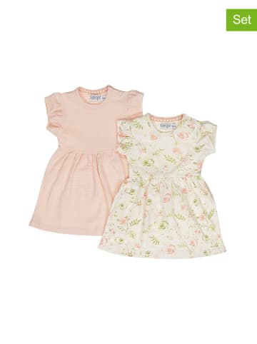 Dirkje 2er-Set: Kleid in Beige/ Rosa