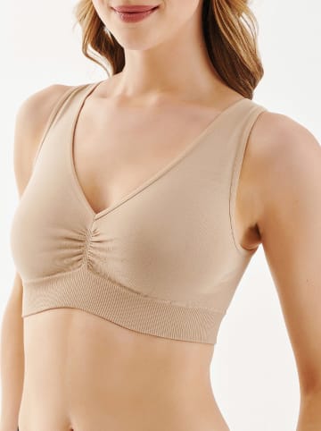 Gabriella Bügelloser BH in Beige