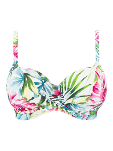 FANTASIE SWIM Bikini-Oberteil "Langkawi" in Weiß/ Grün