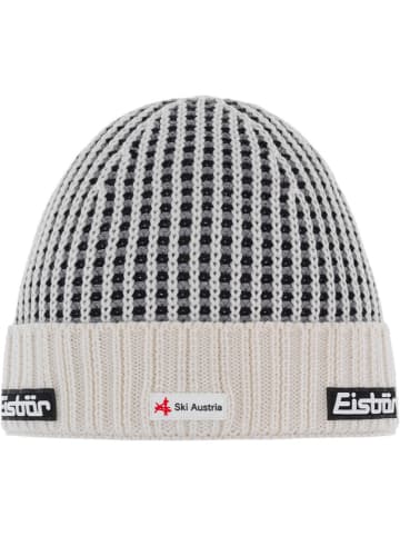Eisbär Mütze "Flow" in Grau/ Schwarz/ Creme
