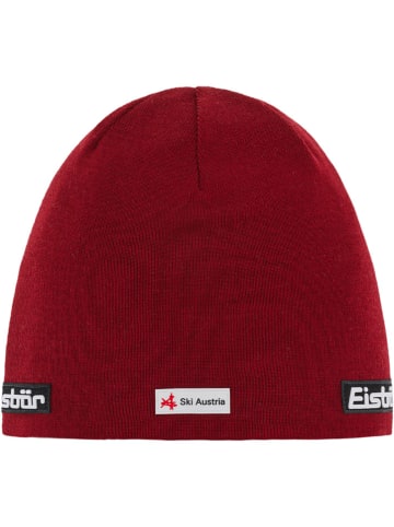 Eisbär Mütze "Kiwano" in Rot in Rot
