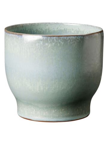 Knabstrup Bloempot "Knabstrup" mintgroen - (H)14,5 x Ø 16,5 cm