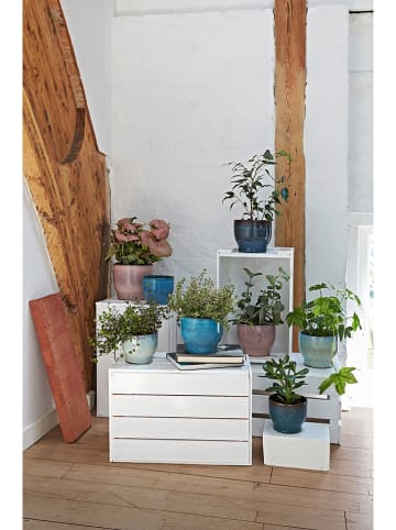 Knabstrup Bloempot "Knabstrup" mintgroen - (H)14,5 x Ø 16,5 cm