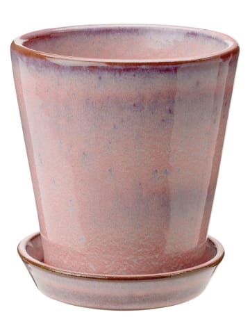 Knabstrup Kräutertopf ''Knabstrup'' in Rosa - (H)12 x Ø 10,5 cm