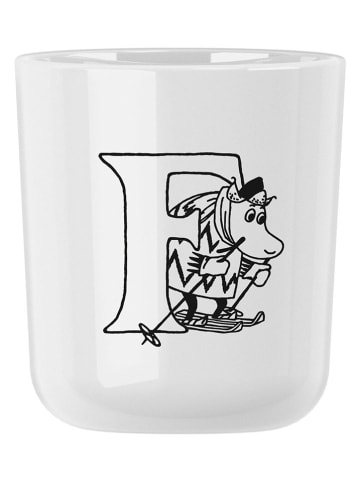 RIG-TIG Becher ''Moomin ABC - F'' in Weiß - 200 ml