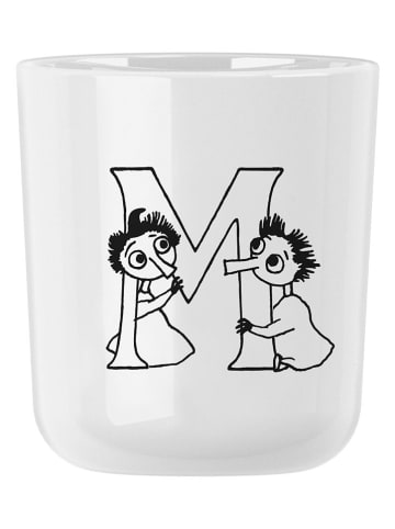 RIG-TIG Becher ''Moomin ABC - M'' in Weiß - 200 ml