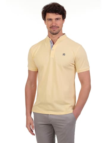The Time of Bocha 3er-Set: Poloshirts  in Gelb/ Hellbraun/ Dunkelblau