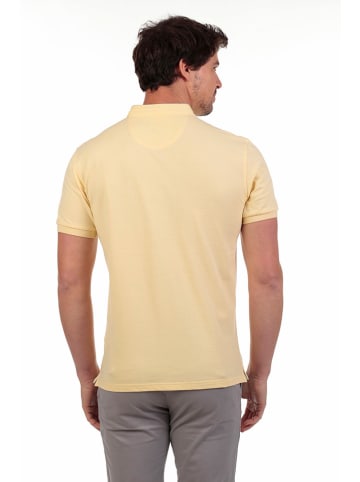 The Time of Bocha 3er-Set: Poloshirts  in Gelb/ Hellbraun/ Dunkelblau