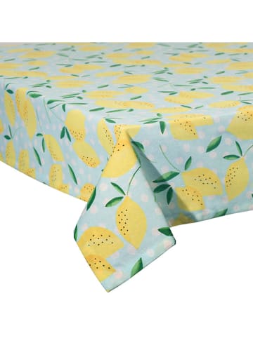 Tognana Tischdecke ''Panarea'' in Hellblau/ Gelb - (L)240 x (B)140 cm