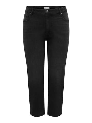ONLY Carmakoma Capri-Jeans - Regular fit - in Schwarz