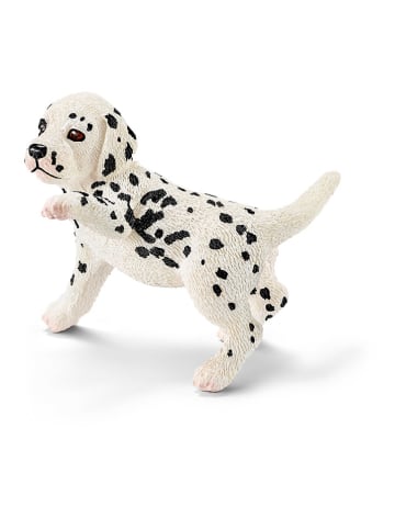 Schleich Figurka "Dalmatian puppy" w kolorze biało-czarnym do zabawy - 3+