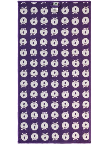 Småfolk Handdoek crème/paars