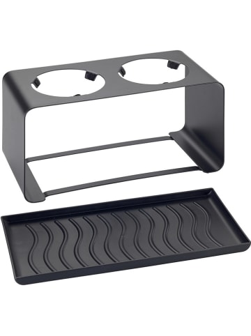 Wenko Flessenhouder zwart - (B)23,5 x (H)11,5 x (D)11,5 cm