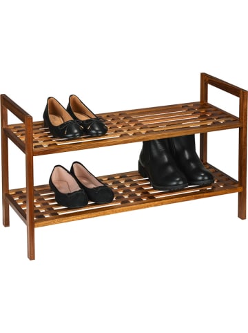 Wenko Regał w kolorze brązowym na buty - 69 x 40,6 x 27 cm