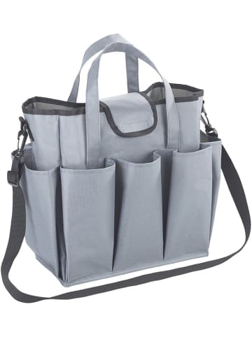Wenko Haushaltstasche in Grau - (B)33 x (H)31 x (T)17 cm