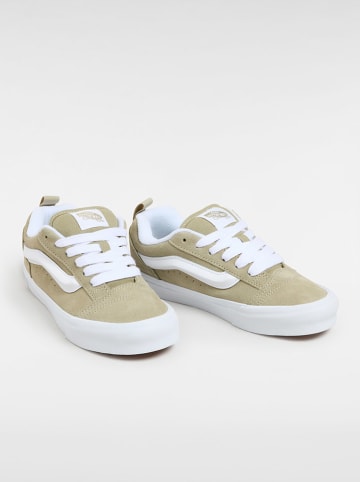 Vans Leren sneakers "Knu Skool" kaki