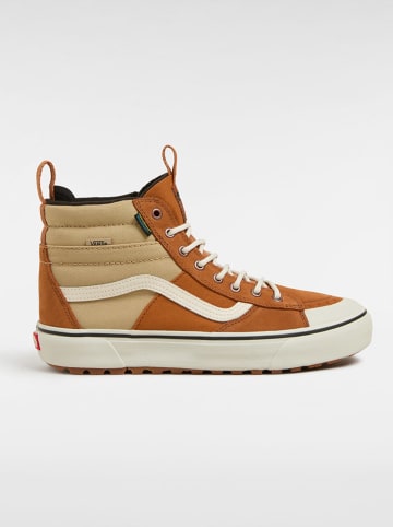 Vans Leder-Sneakers ''Sk8-Hi'' in Ocker/ Beige