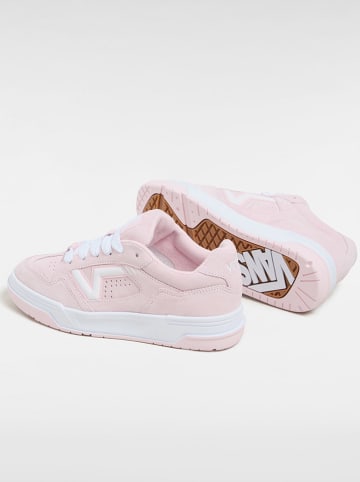 Vans Skórzane sneakersy "Upland" w kolorze jasnoróżowym