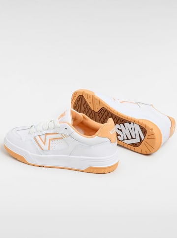 Vans Leder-Sneakers ''Upland'' in Weiß/ Orange