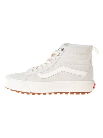 Vans Leder-Sneakers in Creme
