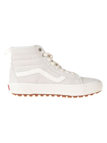 Vans Leder-Sneakers in Creme