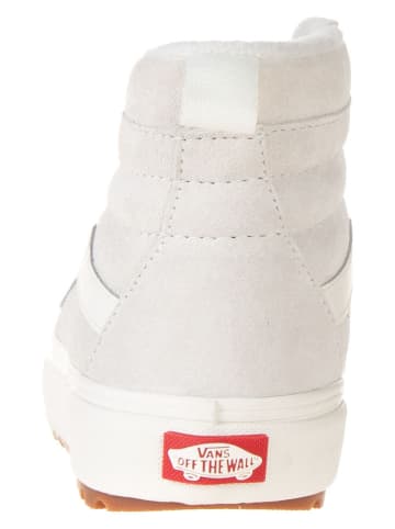 Vans Leder-Sneakers in Creme