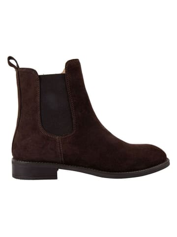 Unisa Leder-Chelsea-Boots "Barty" in Braun
