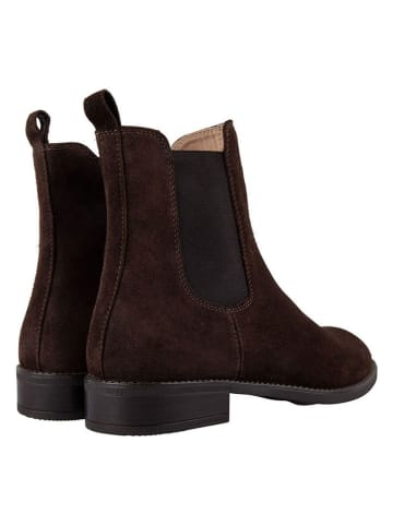 Unisa Leder-Chelsea-Boots "Barty" in Braun