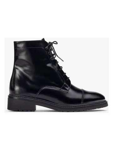 Unisa Leder-Boots "Eady" in Schwarz